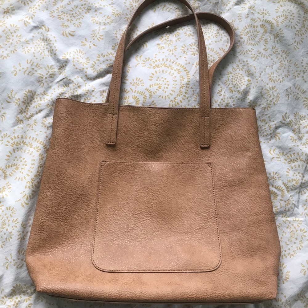 Joy Susan Leather Tote Bag